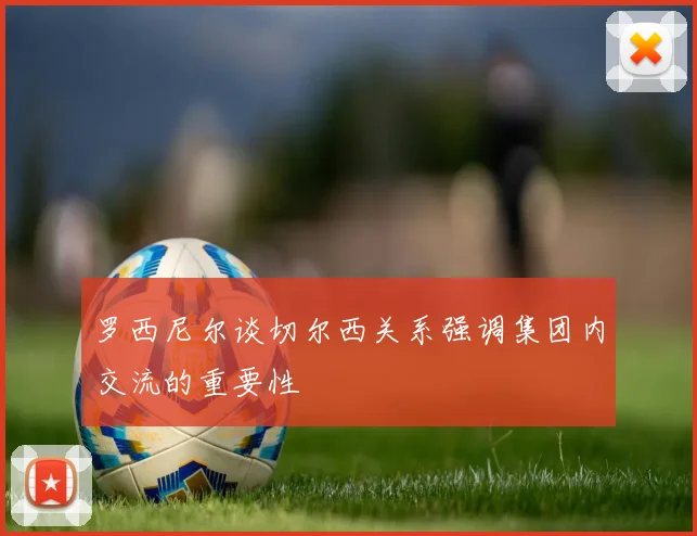 罗西尼尔谈切尔西关系强调集团内交流的重要性