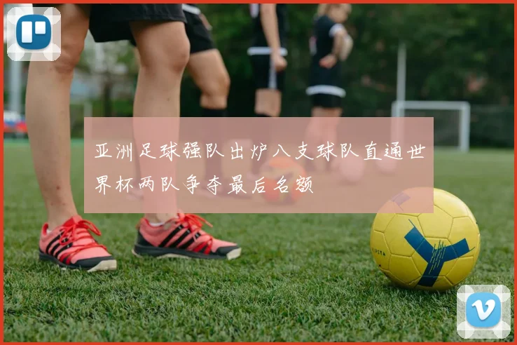亚洲足球强队出炉八支球队直通世界杯两队争夺最后名额